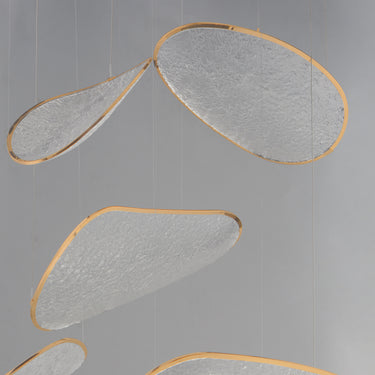 ET2 Moonscapes 5-Light LED Pendant Brushed Champagne