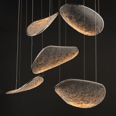 ET2 Moonscapes 5-Light LED Pendant Polished Chrome