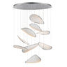 ET2 Moonscapes 9-Light LED Pendant Polished Chrome