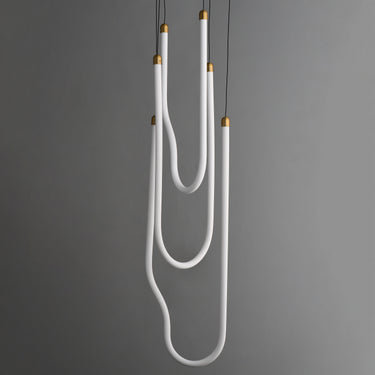 ET2 Soleil 3-Light LED Pendant Natural Aged Brass