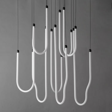 ET2 Soleil 8-Light LED Pendant Black