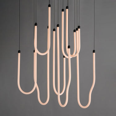 ET2 Soleil 8-Light LED Pendant Black