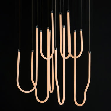 ET2 Soleil 8-Light LED Pendant Polished Chrome