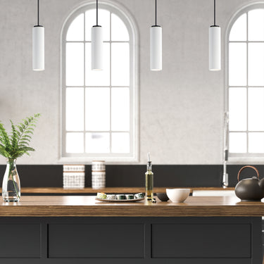 ET2 Pleat LED Plaster Pendant Black