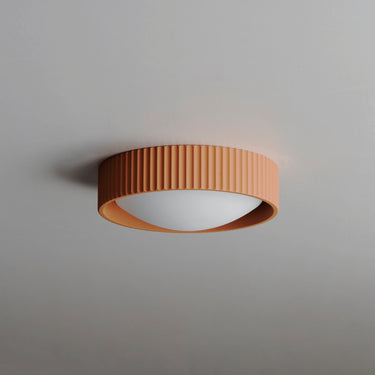 ET2 Souffle 10" LED Flush Mount Terra Cotta