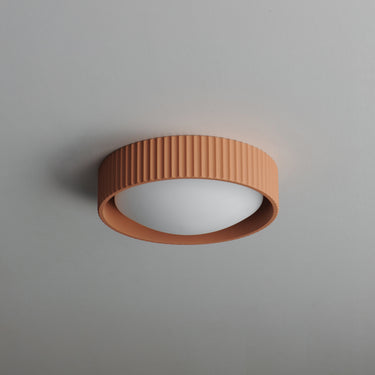 ET2 Souffle 10" LED Flush Mount Terra Cotta