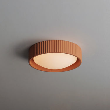ET2 Souffle 10" LED Flush Mount Terra Cotta