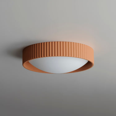 ET2 Souffle 14" LED Flush Mount Terra Cotta