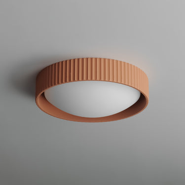 ET2 Souffle 14" LED Flush Mount Terra Cotta