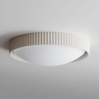 ET2 Souffle 18" LED Flush Mount Chaulk White