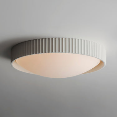 ET2 Souffle 18" LED Flush Mount Chaulk White