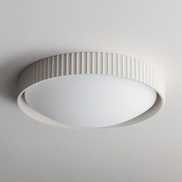 ET2 Souffle 18" LED Flush Mount Chaulk White