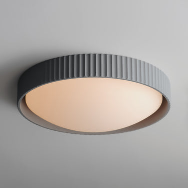 ET2 Souffle 18" LED Flush Mount Gray