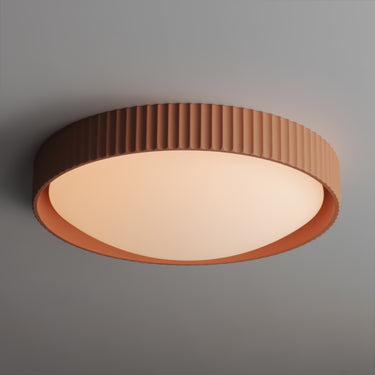 ET2 Souffle 18" LED Flush Mount Terra Cotta