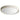 ET2 Souffle cast concrete flush mount, 22 in Chalk White, front view