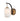 ET2 Soji lantern glass wall sconce, 4.75 x 10.25 in, front view