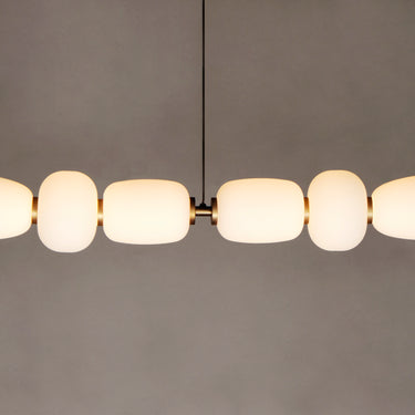 ET2 Soji 40" LED Linear Pendant Black/Gold