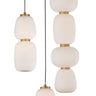 ET2 Soji 3-Light LED Pendant Black/Gold