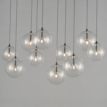 ET2 Global 10-Light LED Pendant Black