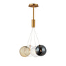 ET2 Burst 4-Light LED Pendant Mixed Gold