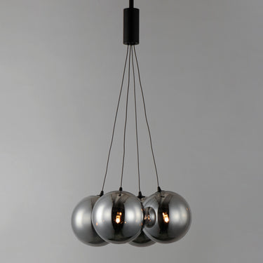 ET2 Burst 4-Light LED Pendant Smoke Black