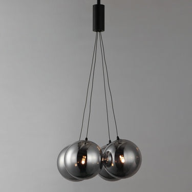 ET2 Burst 4-Light LED Pendant Smoke Black