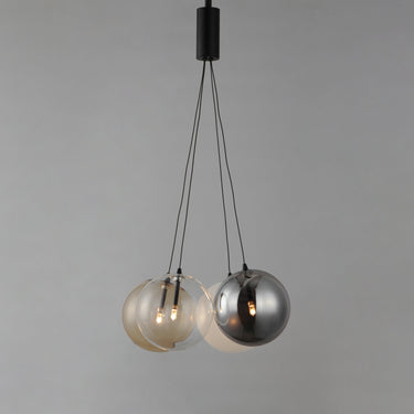 ET2 Burst 4-Light LED Pendant Mixed Black