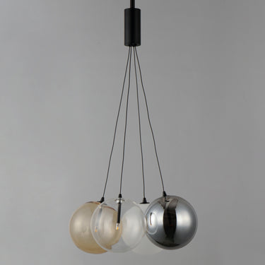 ET2 Burst 4-Light LED Pendant Mixed Black