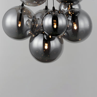ET2 Burst 9-Light LED Pendant Smoke Black