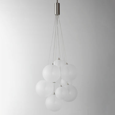 ET2 Burst 9-Light LED Pendant Frost Satin Nickel