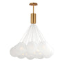 ET2 Burst 20-Light LED Pendant Frost Gold