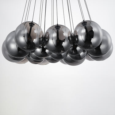 ET2 Burst 20-Light LED Pendant Smoke Black