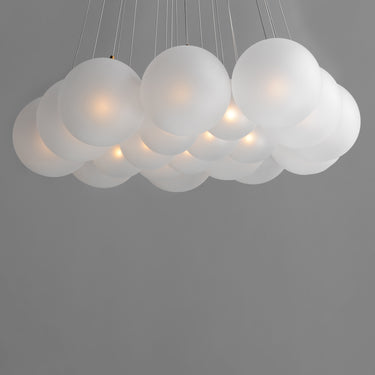 ET2 Burst 20-Light LED Pendant Frost Gold