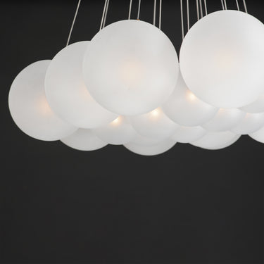 ET2 Burst 20-Light LED Pendant Frost Gold