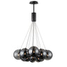 ET2 Burst 12-Light LED Pendant Smoke Black