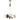 ET2 Burst 12-Light LED Pendant Mixed Gold