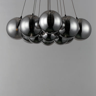 ET2 Burst 12-Light LED Pendant Smoke Black