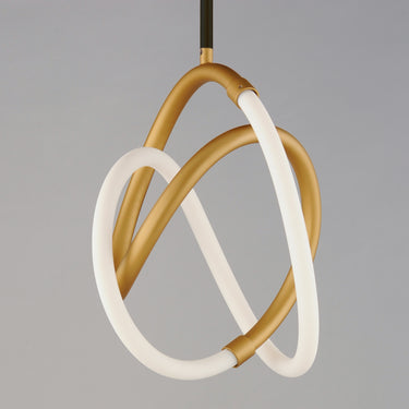ET2 Mobius 12" LED Mini Pendant Black/Gold