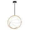 ET2 Mobius 31.5" LED Pendant Black/Gold
