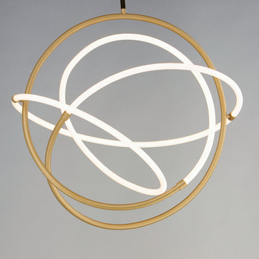 ET2 Mobius 31.5" LED Pendant Black/Gold