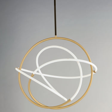 ET2 Mobius 31.5" LED Pendant Black/Gold