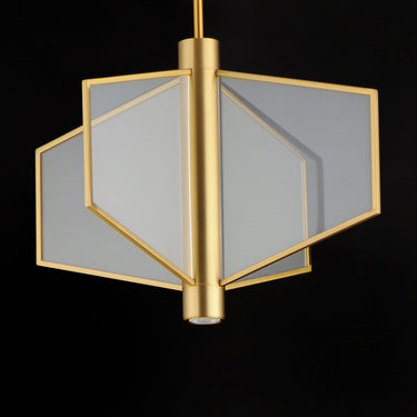 ET2 Telstar 26" Wide LED Pendant Natural Aged Brass