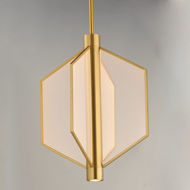 ET2 Telstar Medium LED Pendant Natural Aged Brass