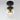 ET2 Nucleus LED Flush Mount Black/Natural Aged Brass