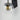 ET2 Nucleus LED Wall Sconce Black/Natural Aged Brass