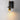 ET2 Nucleus glass orb wall sconce, Black / Natural Aged Brass, alternate view