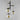 ET2 Nucleus 3-Light LED Pendant Black/Natural Aged Brass