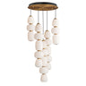 ET2 Soji 5-Light Chandelier Black/Gold