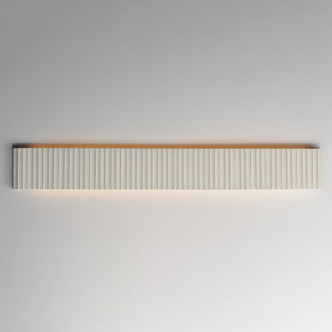 ET2 Delphi 47.5" LED Wall Sconce CCT Select Chaulk White