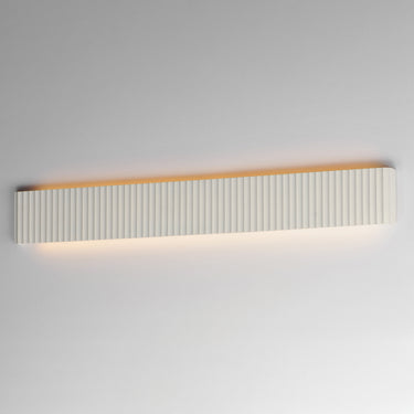 ET2 Delphi 47.5" LED Wall Sconce CCT Select Chaulk White